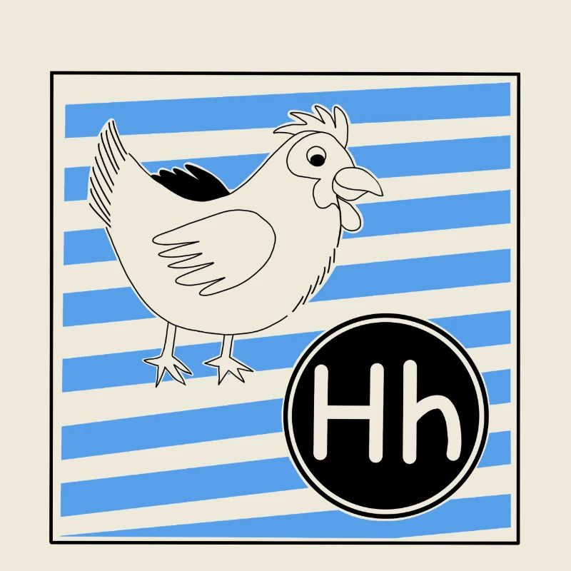 H for Chicken