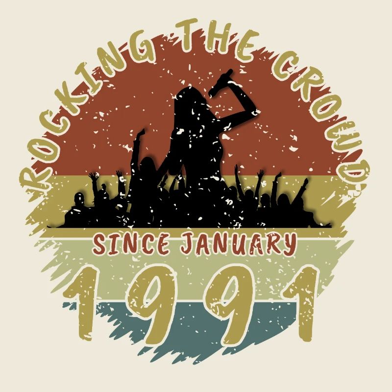 35th Birthday Rocking the crowd SNG 01/1991