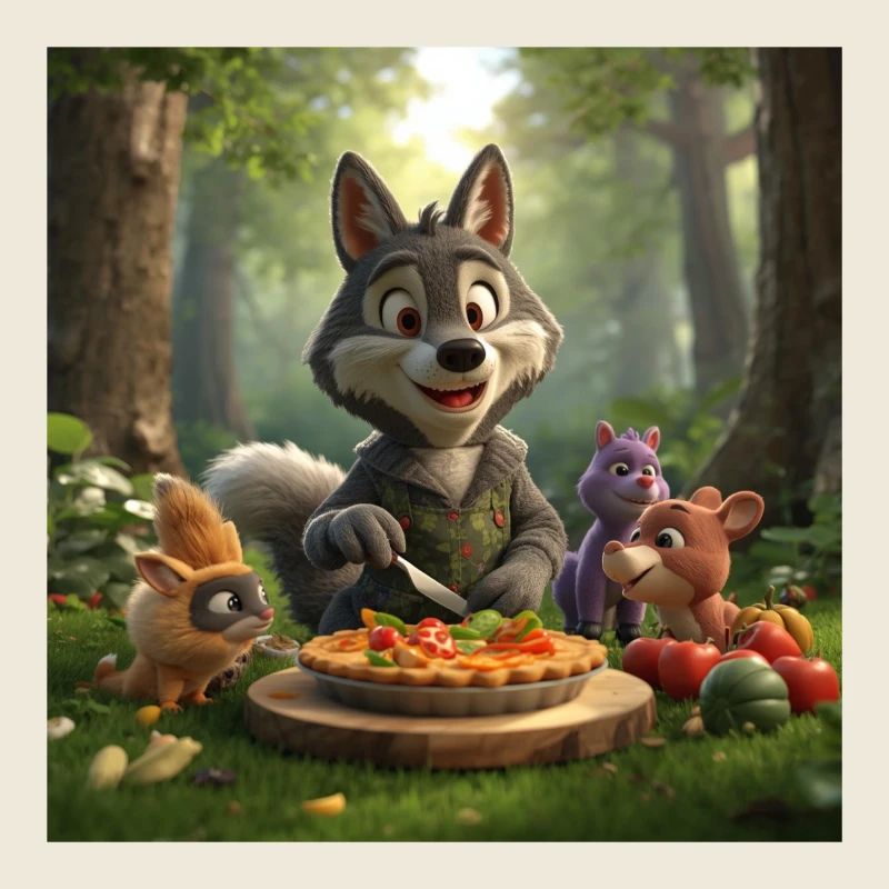 loup, loup gris, loup peluche