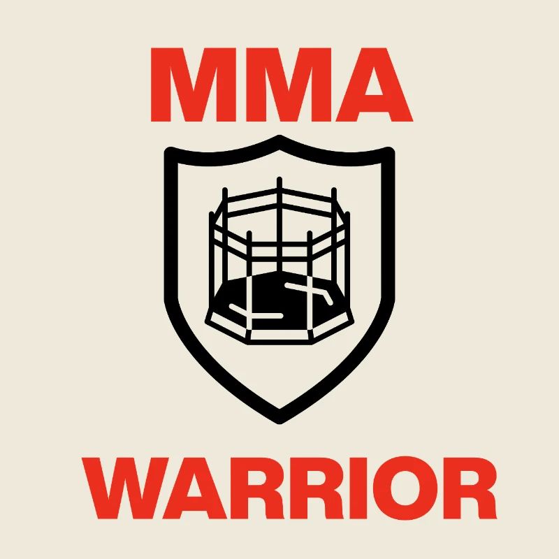 Guerrier MMA, Cage Prêt, Combat, Octogone, Combat