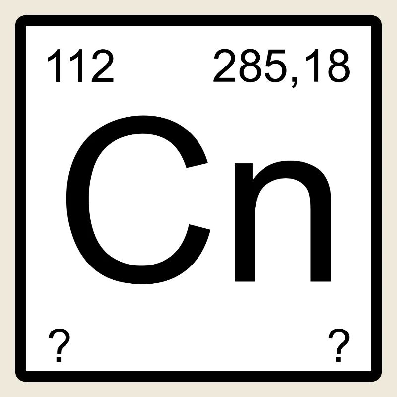 Copernicium Element Block Tee