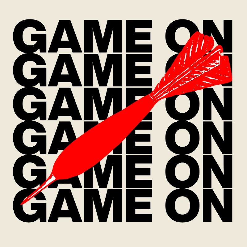 Game On: Dart Attack! ONEHUNDRETEIGHTY, Pfeil rot