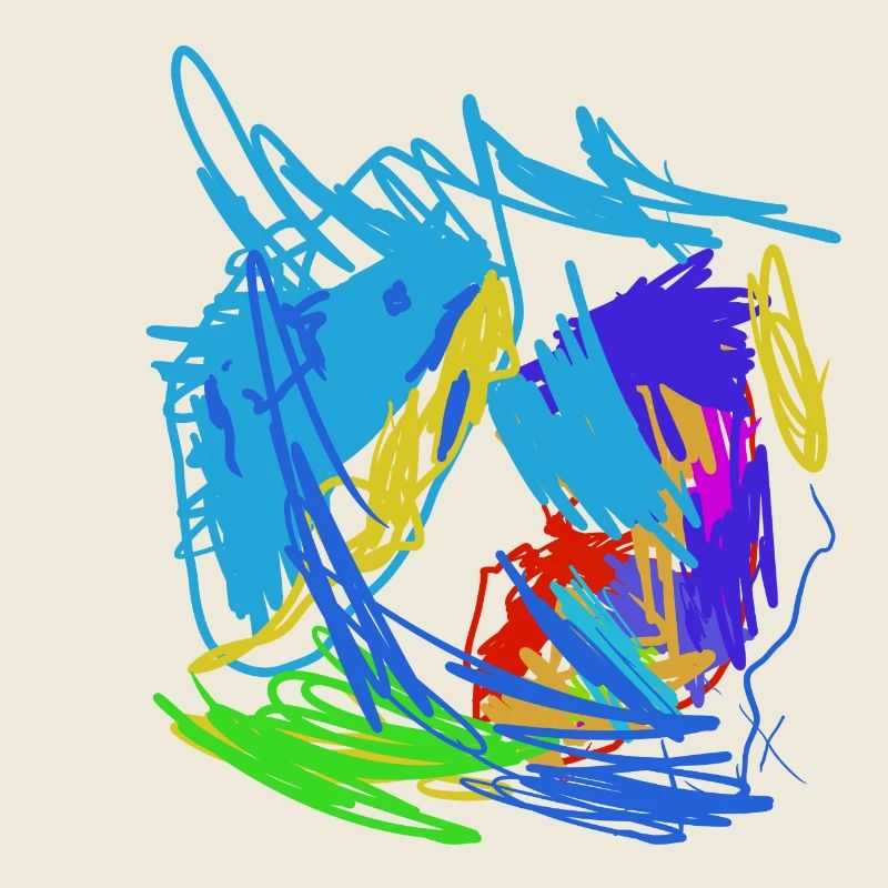 Colorful Chaos Colored Sketches