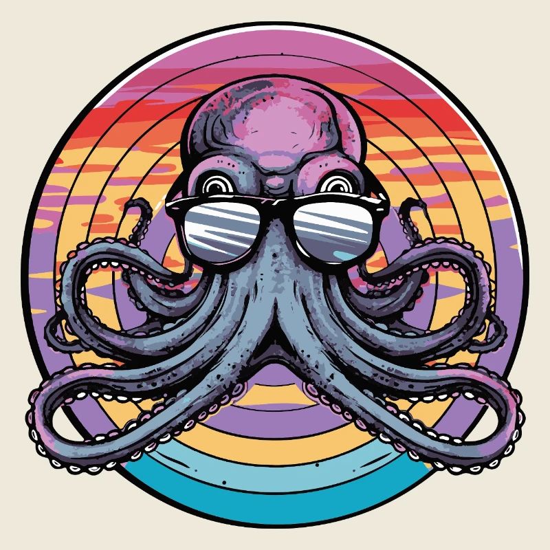 Octopus Retro Surf