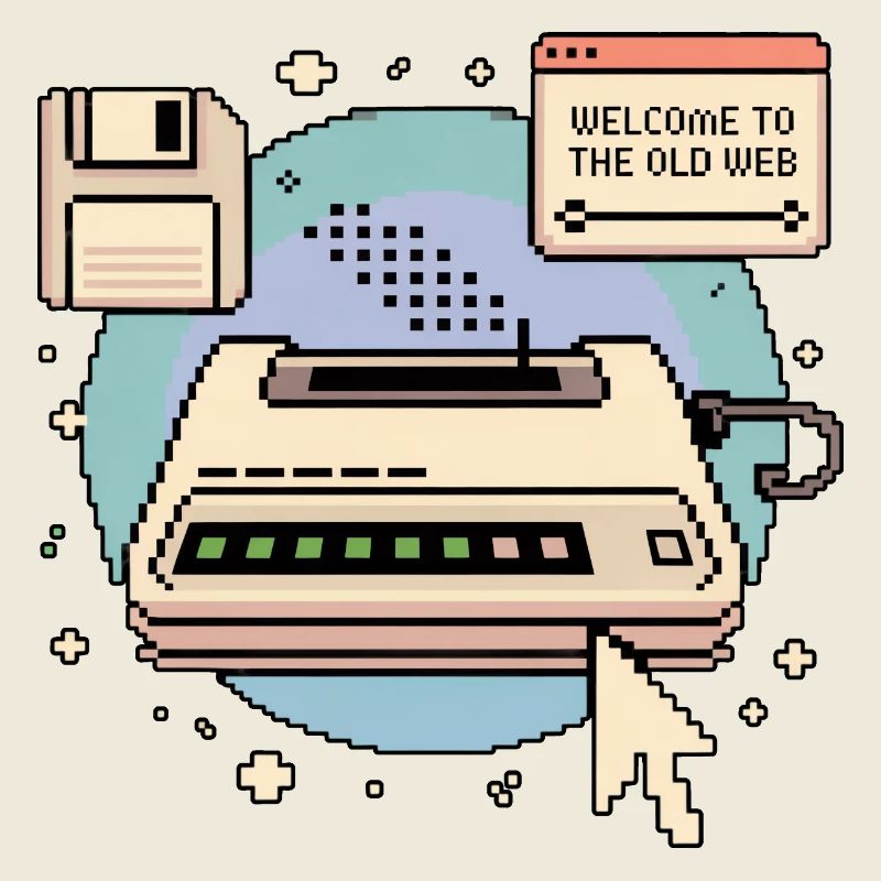 Bienvenue sur l’Internet rétro de l’Ancien Web
