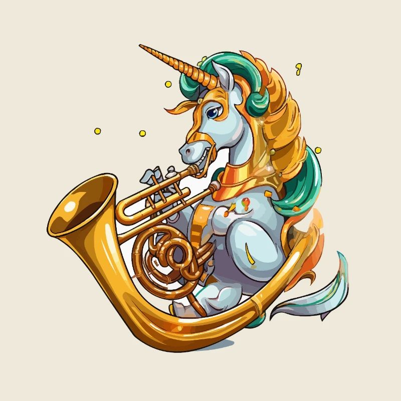 Groove de tuba licorne