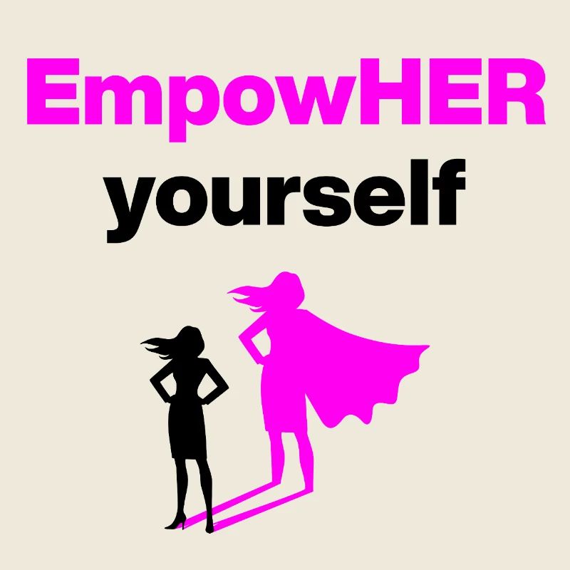 EMPOHER YOURSELF PINK EMPOWERMENT SUPERHELDIN