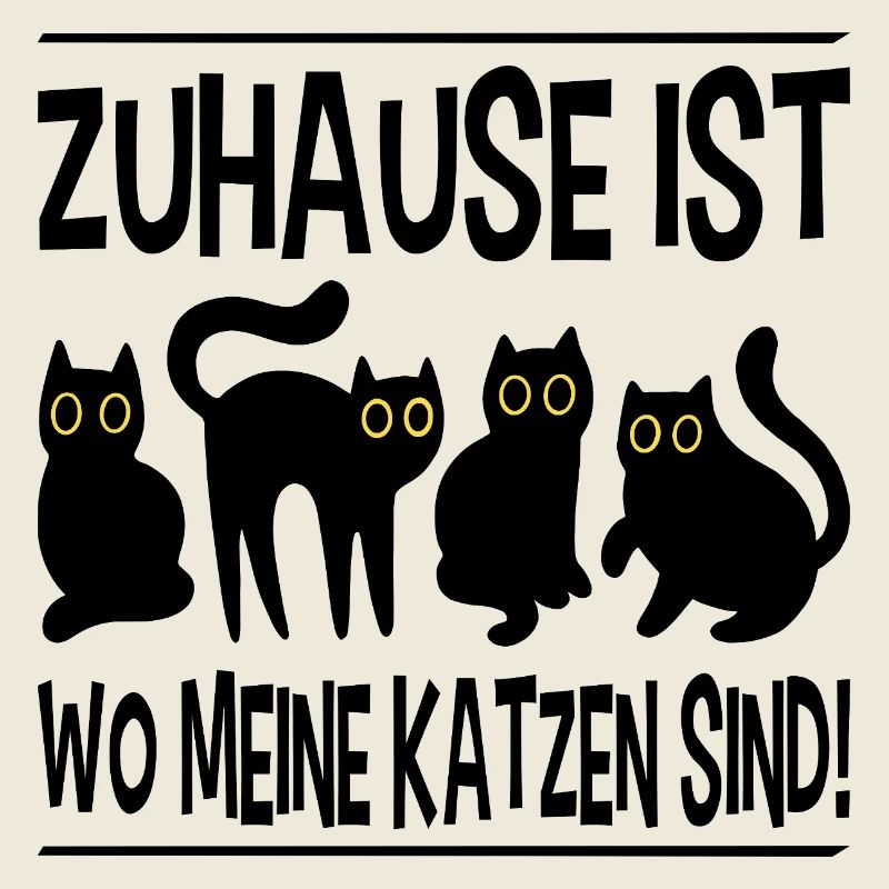 Katzen Katzenhalterin Katze Katzenmama Geschenk