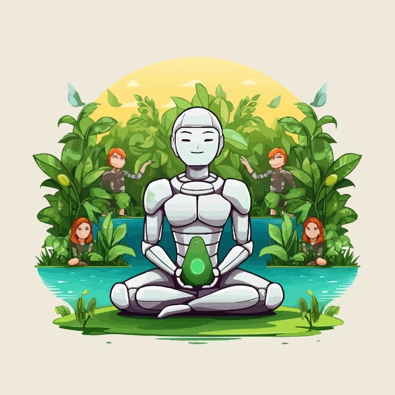 Roboten-Meditation im Dschungel