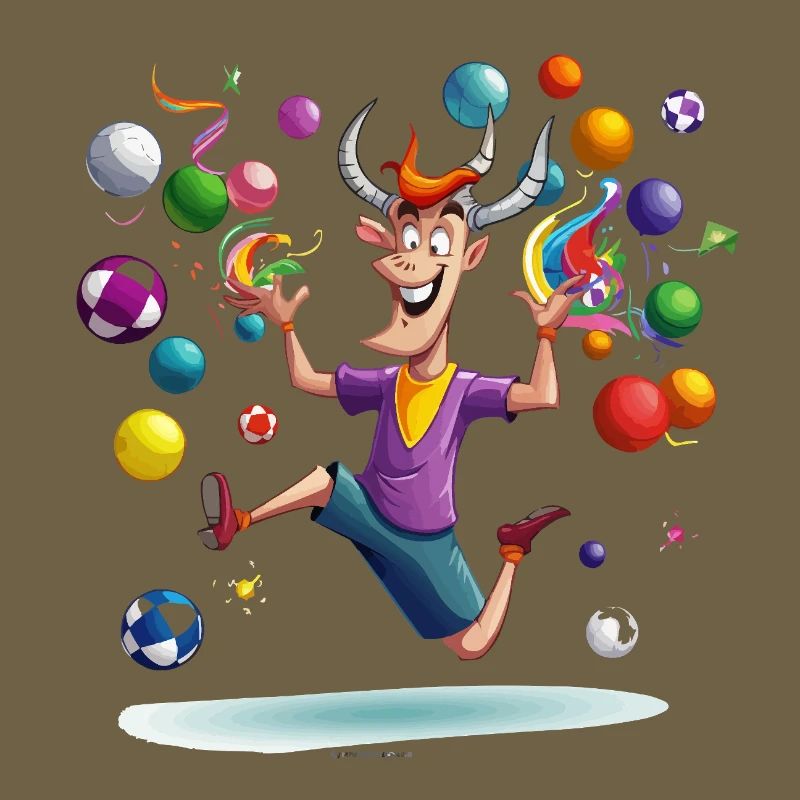 Jubelstier Jonglier-Party
