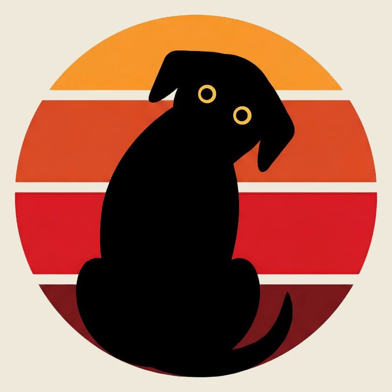 Coucher de soleil Hundesilu
