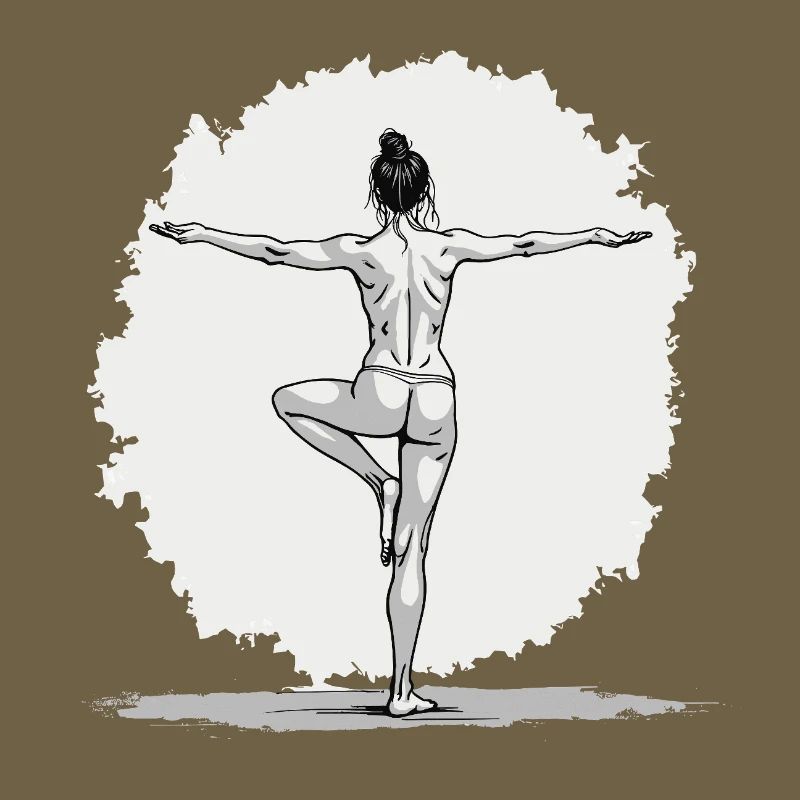 Yoga Exercice, Équilibre, Pleine Conscience et Relaxation