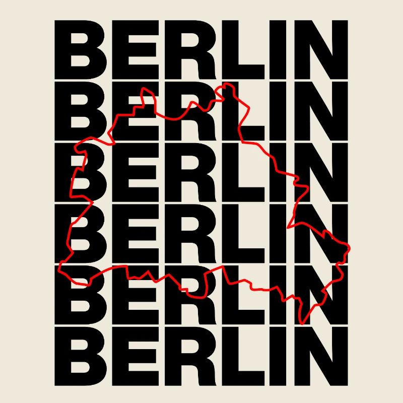 BERLIN UMRISS, DIT IS BERLIN