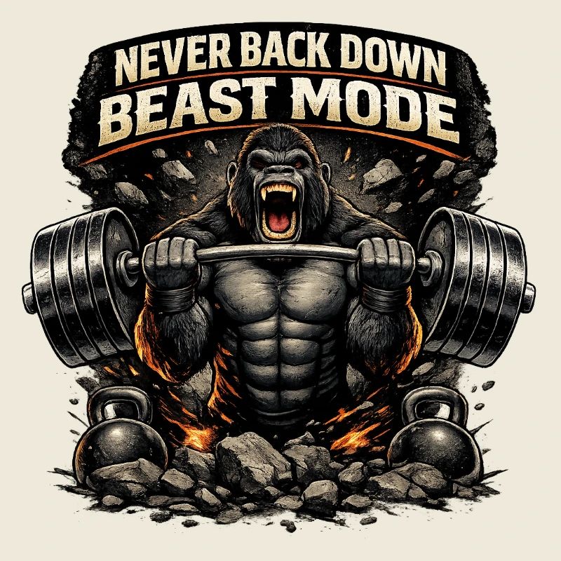 Beast Modus Kraftgorilla