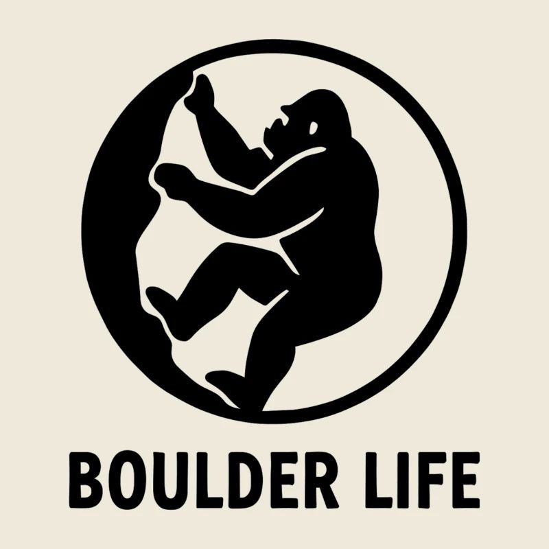 Boulder Life – Insigne du Gorille Minimaliste
