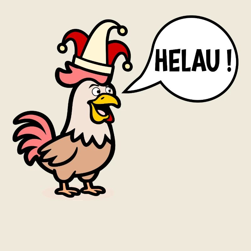 Chicken Prince's Hat - Carnival Helau