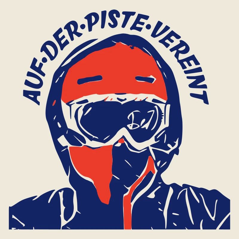 Au der Piste vereint - Logo 
