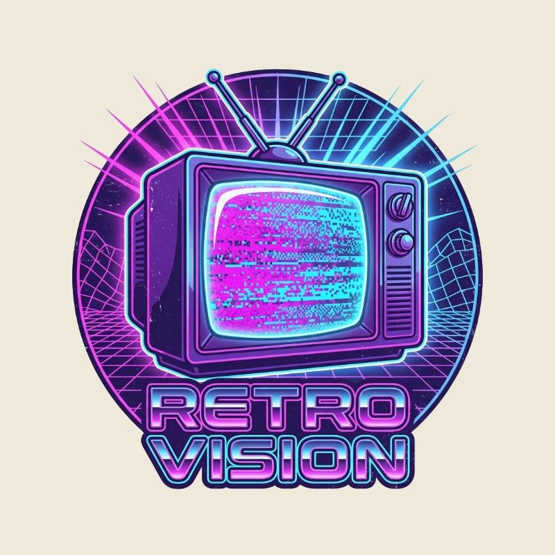 Retro Vision Neon TV