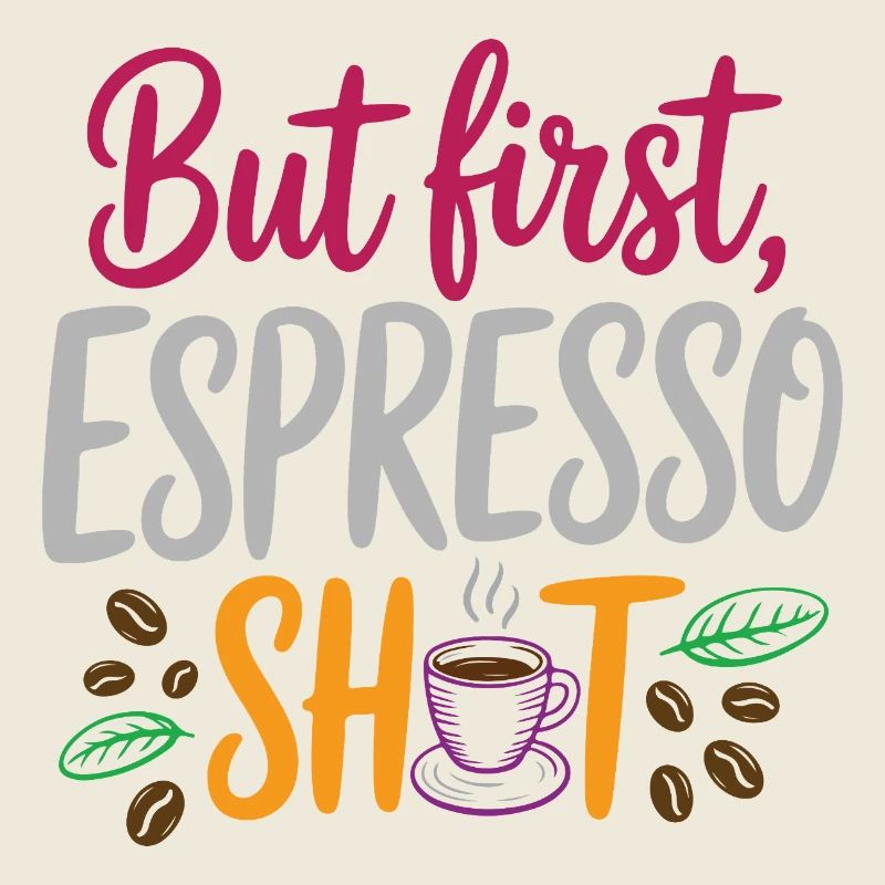 Aber erster Espresso-Shot