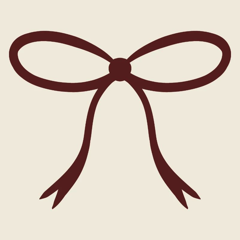 Illustration d’un ruban bordeaux avec un ruban