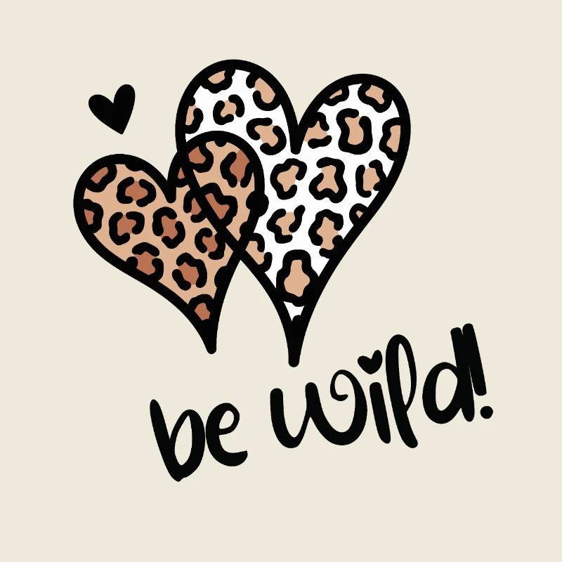 Be Wild Leopardenherzen