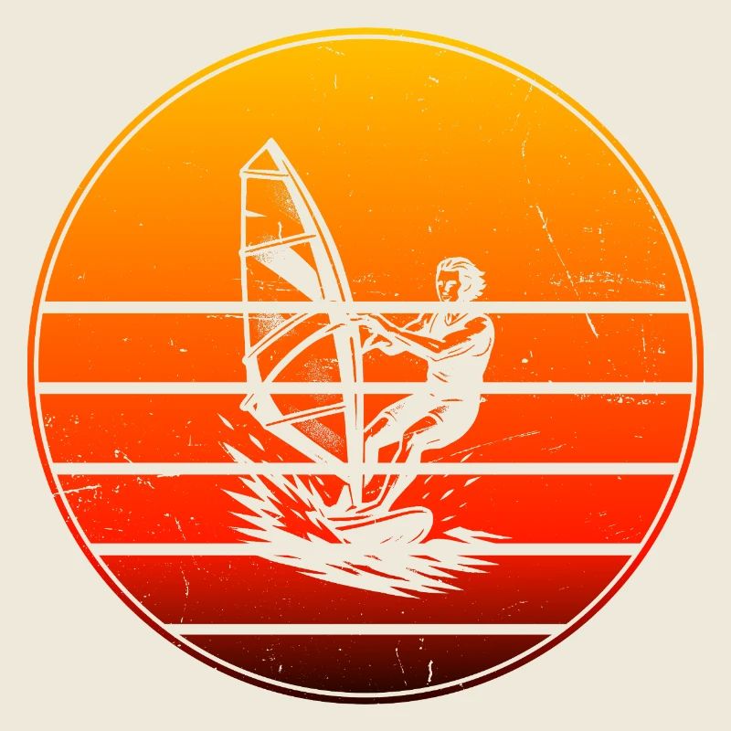 A motif just for windsurfing