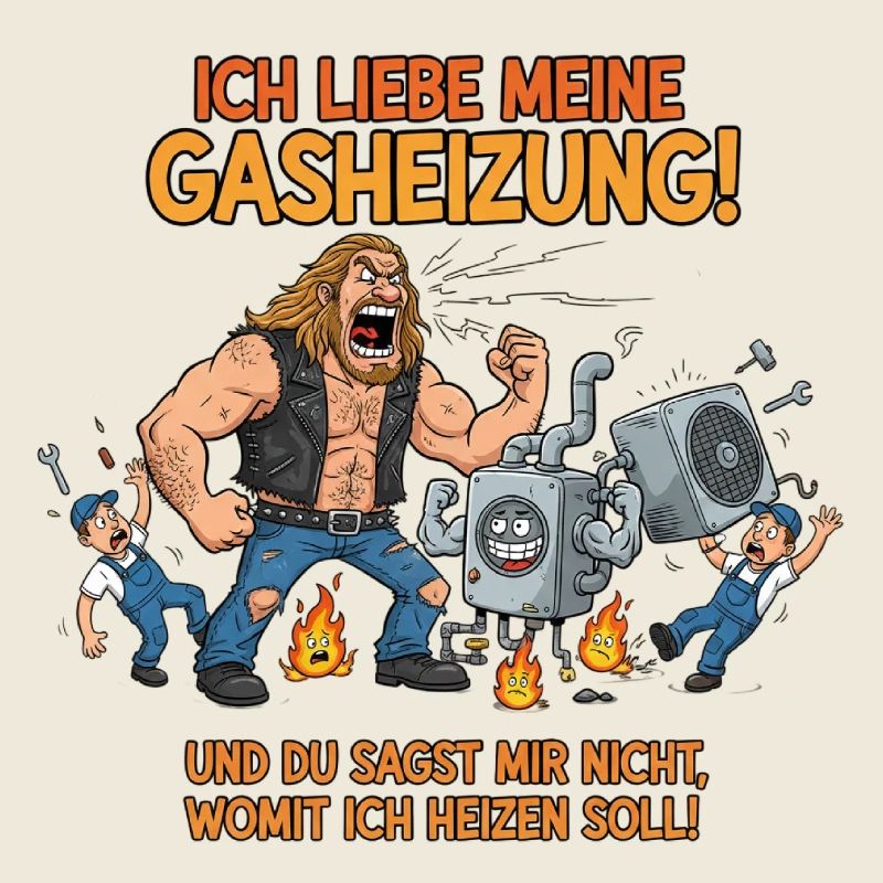 Drôle de dire chauffage au gaz