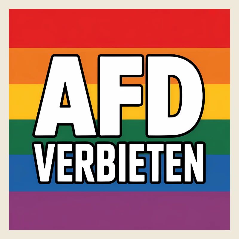 AFD Verbieten - Antifa Tee