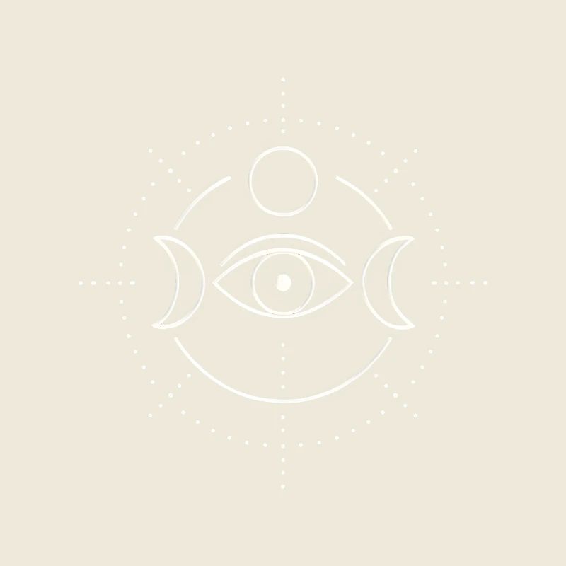 Moon Phase Eye Mandala