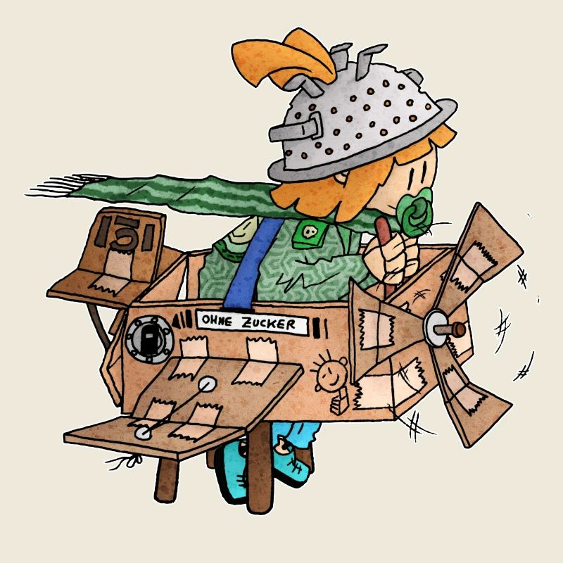 Ugo - The Free Cardboard and Butt Propeller /