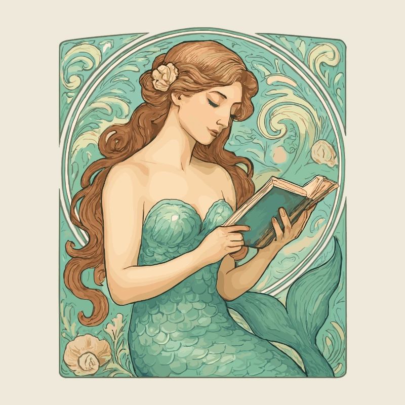 Lecture Art nouveau des sirènes