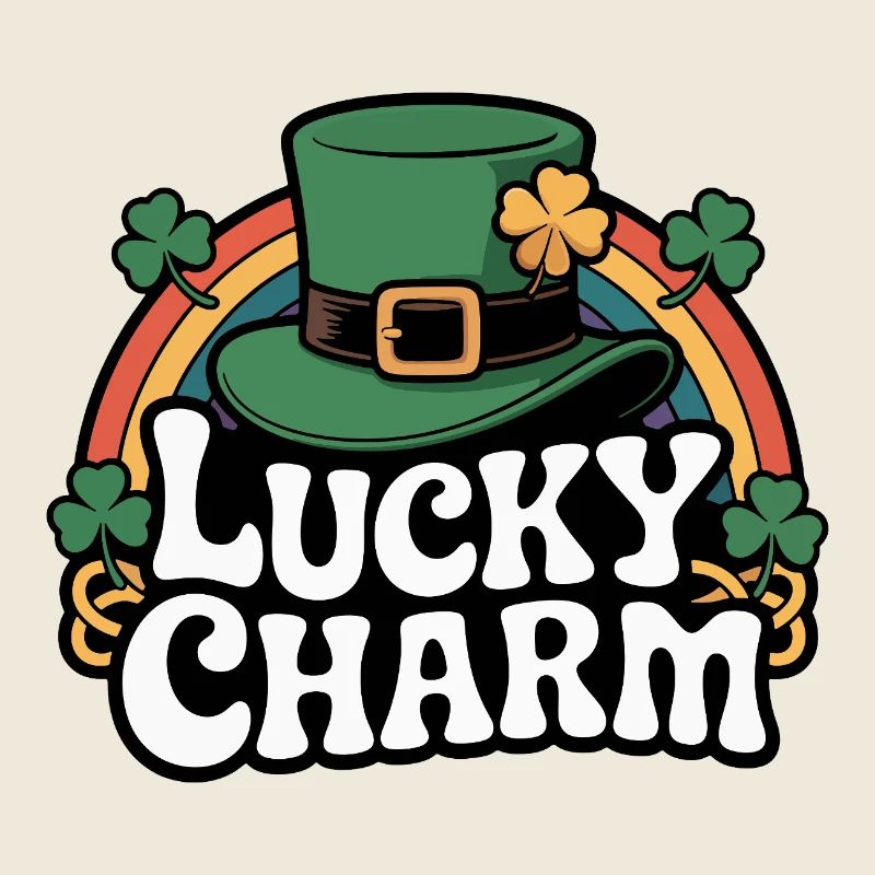 Lucky Charm Leprechaun-Chapeau Design