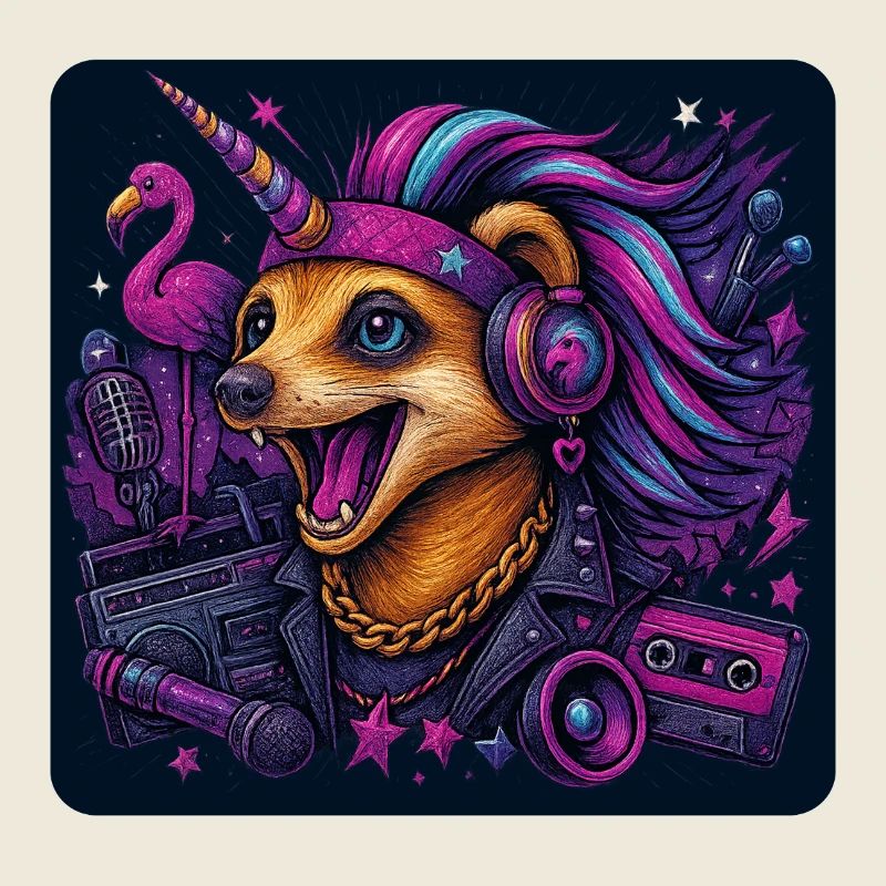 Fête des suricates licornes