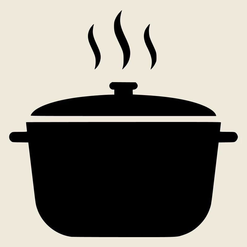 Kochtopf Suppe Dampf Icon