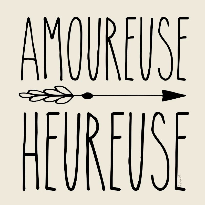 Amoureuse heureuse