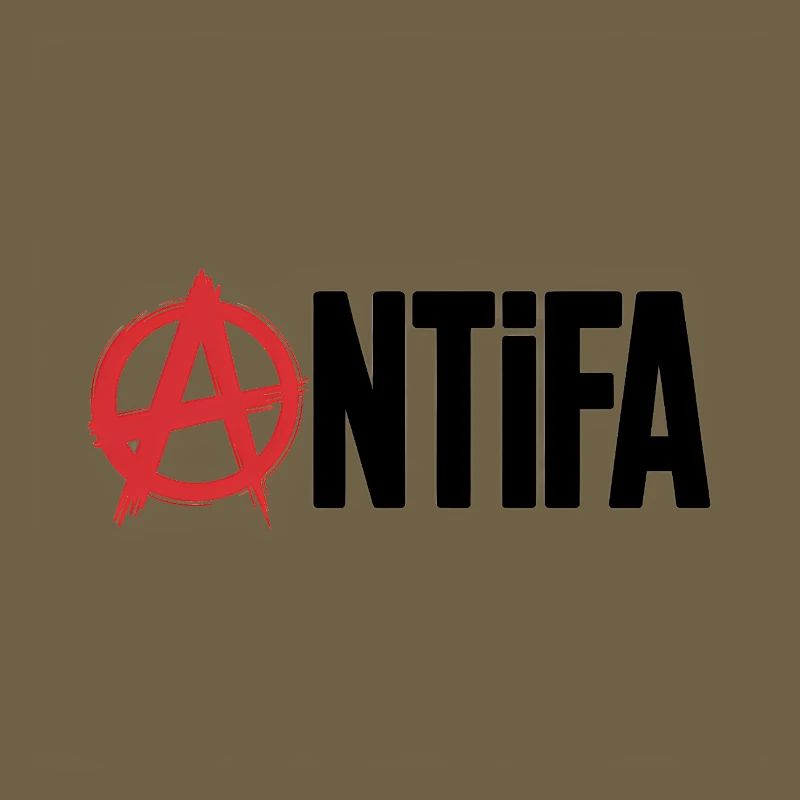 Anarchy Antifa - Antifascistes Tee