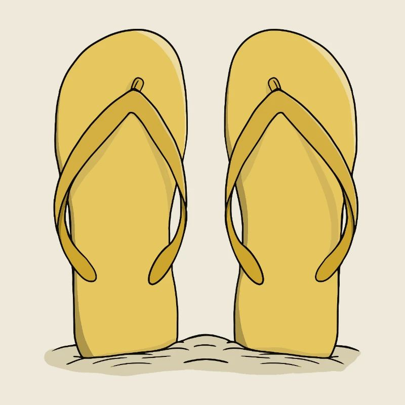 Sunny Beach Flip-Flops