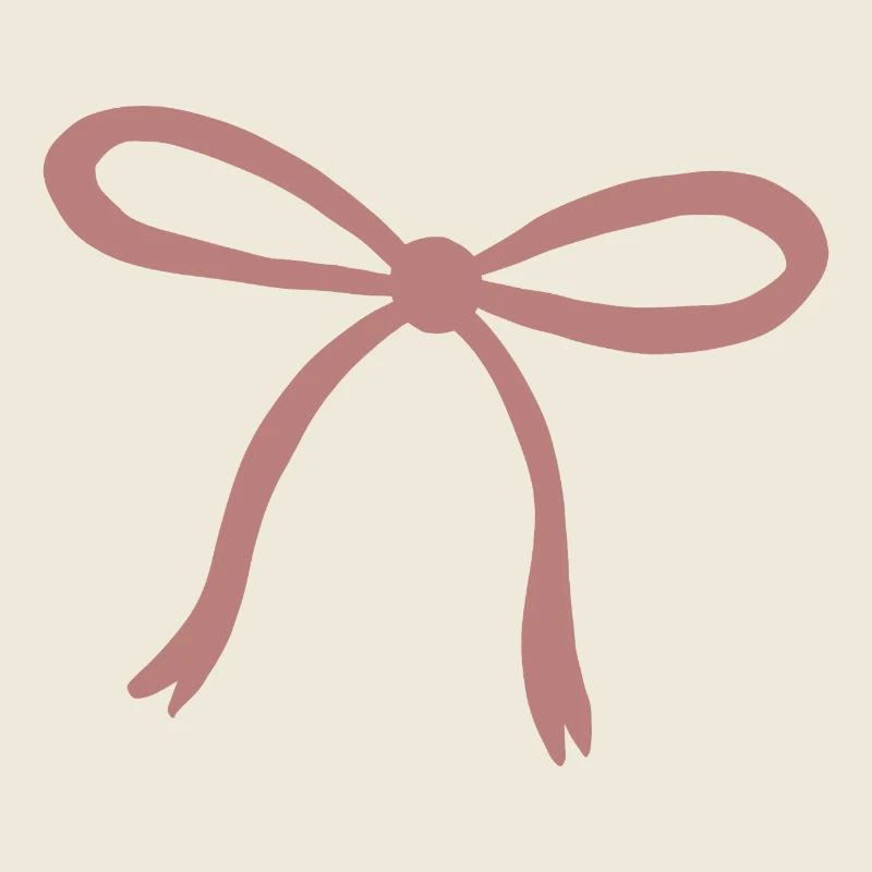 Imprimé ruban rose