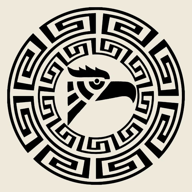 Emblème de l'aigle noir