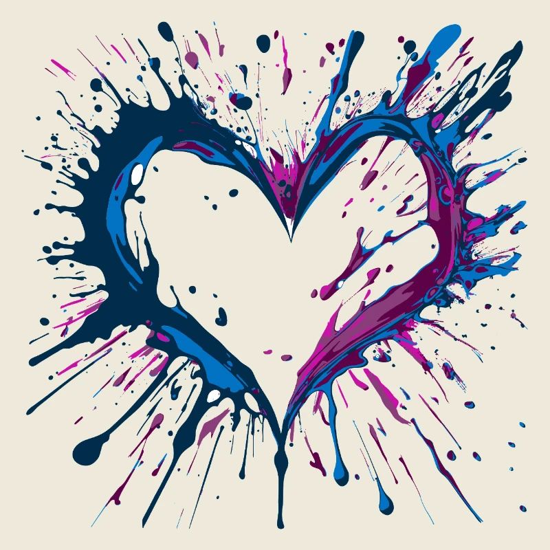 Heart dark inspiré de Key West