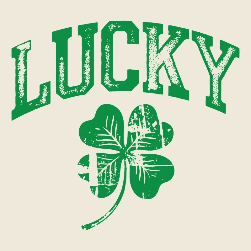 Lucky Clover Arch Tee Art