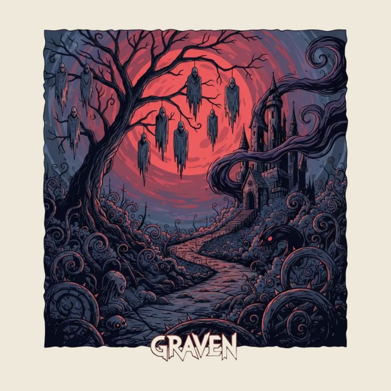  Graven Mondnacht im Gräberwald