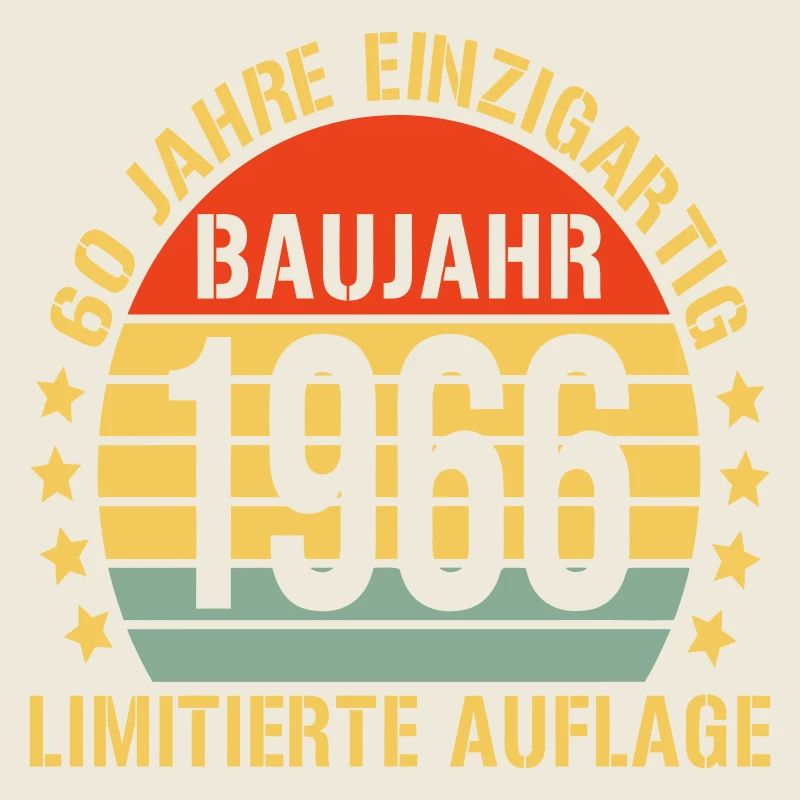 1966 Geburtstag 60 Jahre Limitierte Auflage