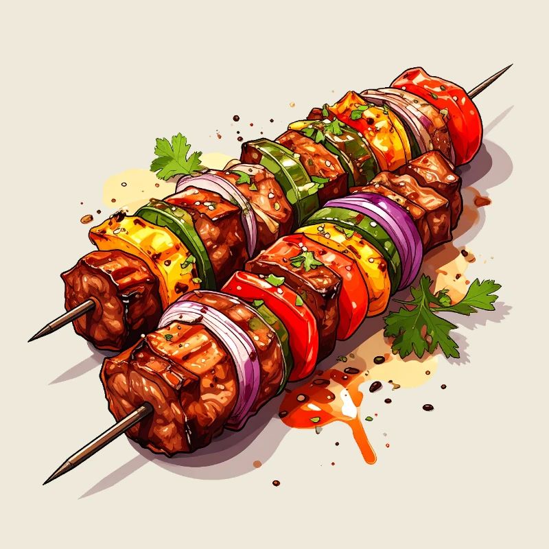 Brochette barbecue