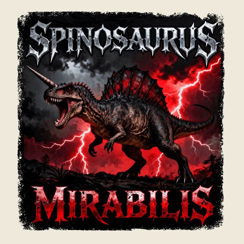 Spinosaurus Mirabilis – Dino mit Donner und Blitz