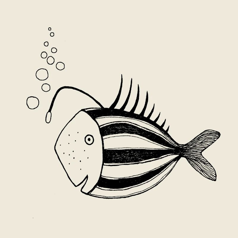 Fisch Lampe