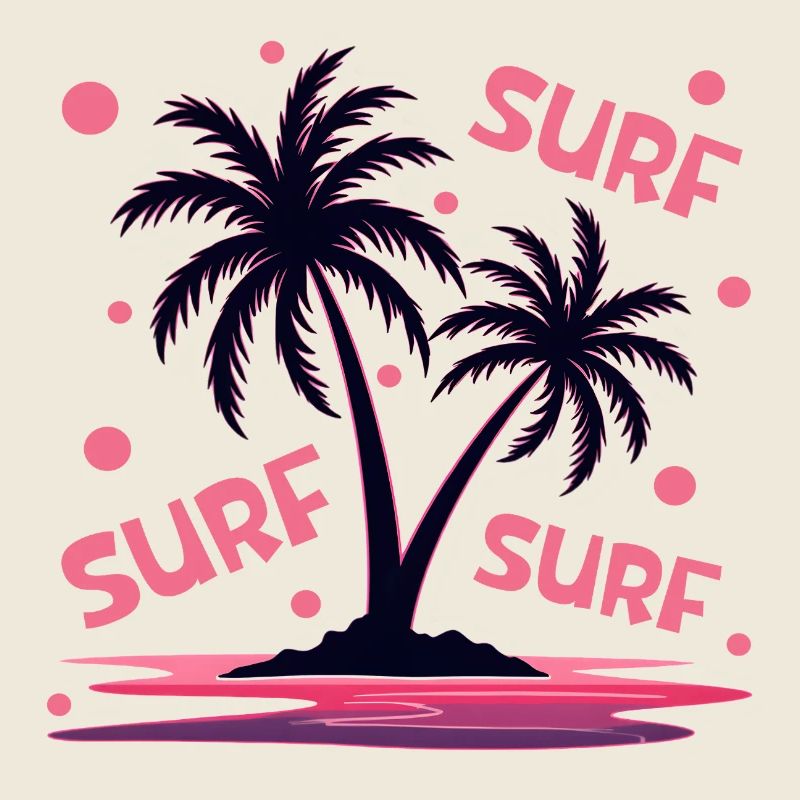 Palmiers de surf