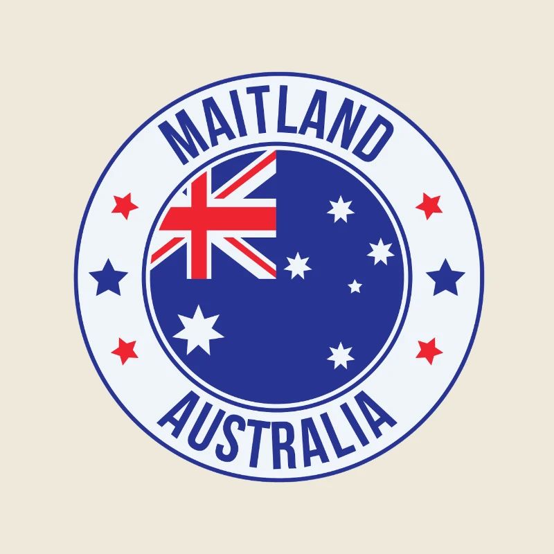 Maitland-Australien-Emblem