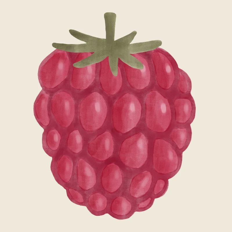 Framboise Aquarelle