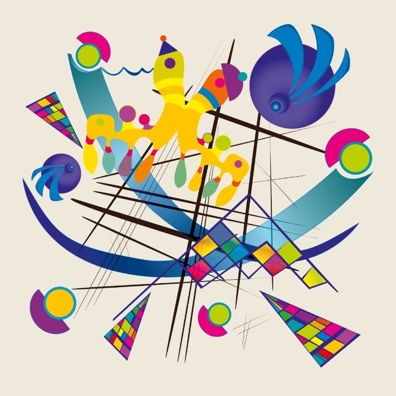 Tragbare Kunst - Visual symphony